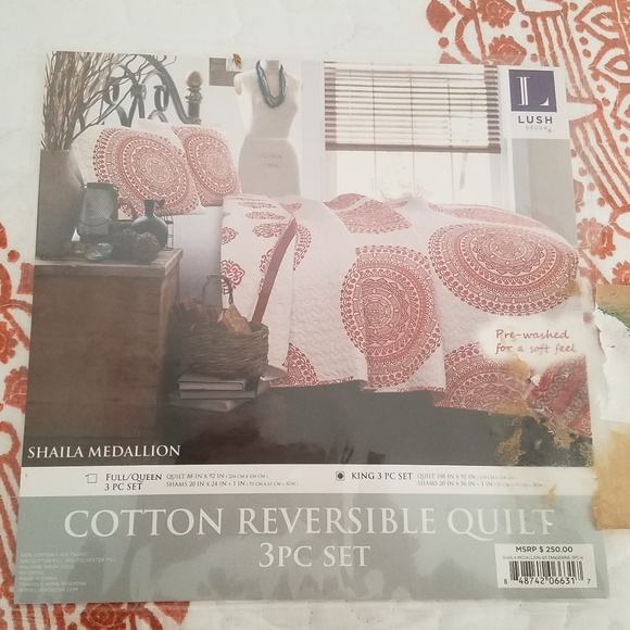 Lush Other - Cotton Reversible Quilt